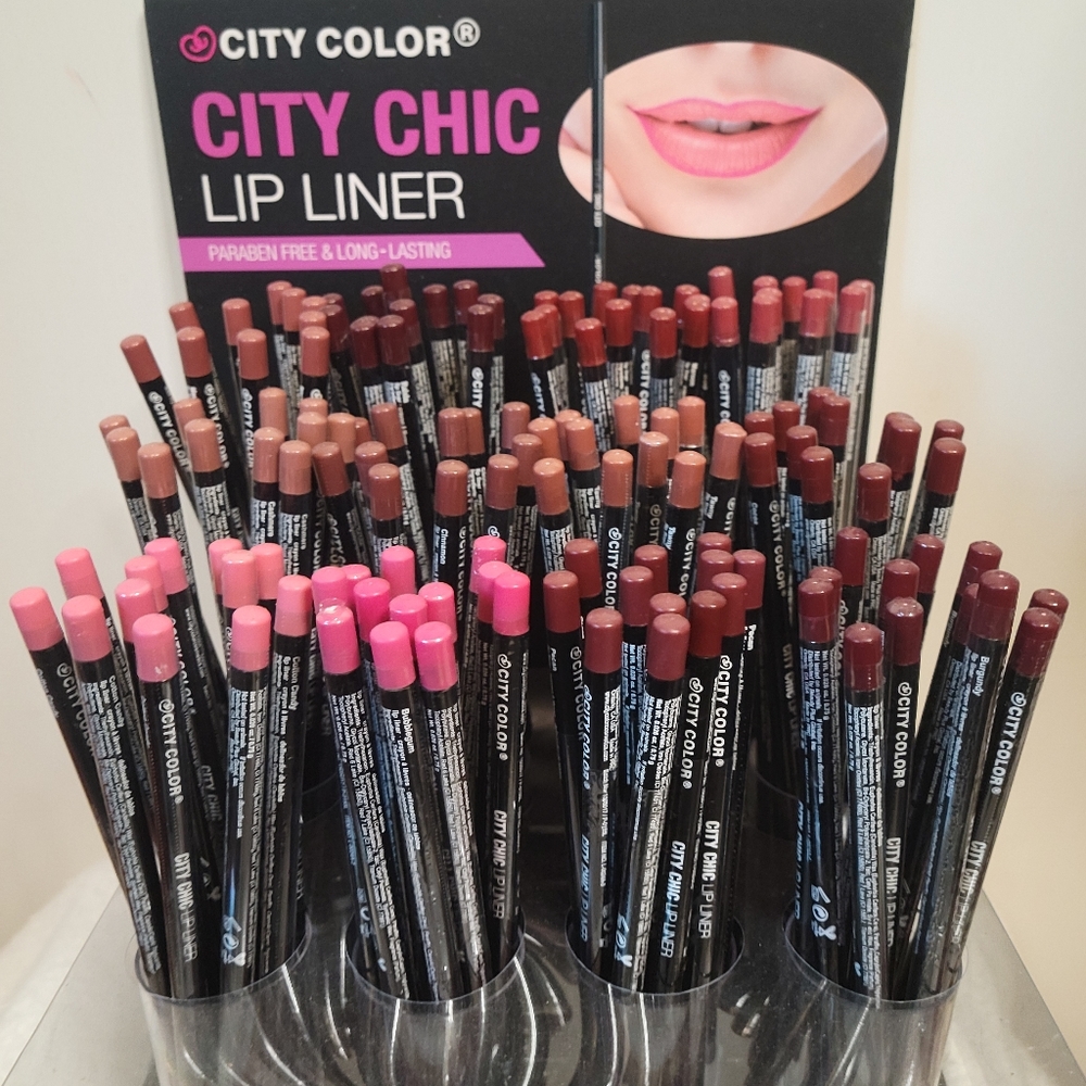 New City Chic lip liner pencils.